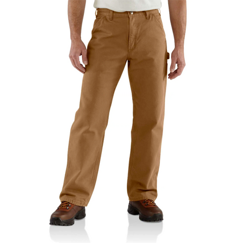 Carhartt Loose Fit Washed Duck Insulated Work Pants for Men