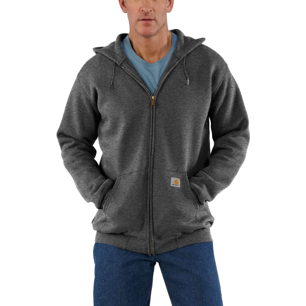 Carhartt Midweight Full-Zip Long-Sleeve Hooded Sweatshirt for Men