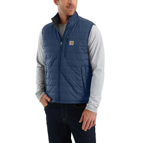 Men's Lightweight Water-Resistant Quilted Zip Jacket - Men's
