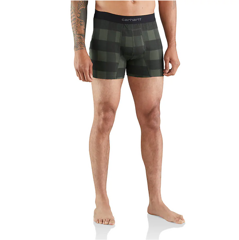 Carhartt Basic Cotton-Poly Boxer Brief 2-Pack - Black — Dave's New York